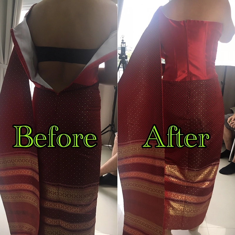 แก้ชุด แก้ชุดราตรี แก้ชุดแต่งงาน แก้เดรส